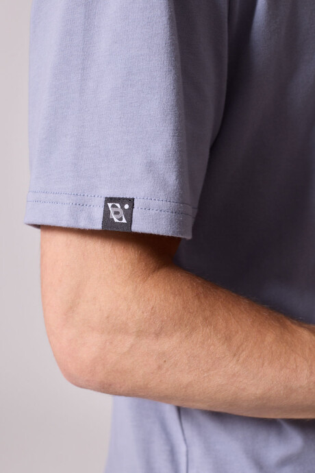 T-SHIRT REIBO DIXIE Gris Claro