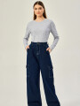 Pantalon Onak Azul Oscuro