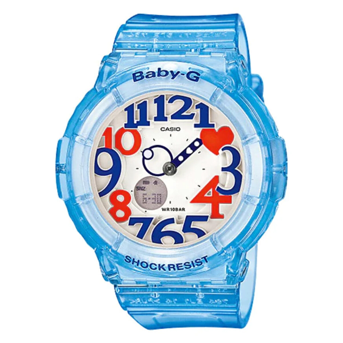 Reloj CASIO BABY-G BGA131-2BDR Resina Celeste Esfera 40mm 