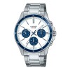 Reloj Casio MTP1374D 7AV para hombre de acero Azul