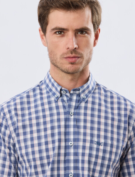CAMISA CUADROS Azul