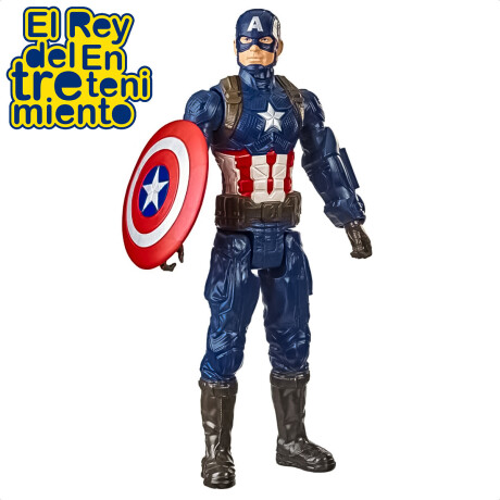 Figura Avengers Hasbro Héroes Marvel 30cm Articulada Capitán América