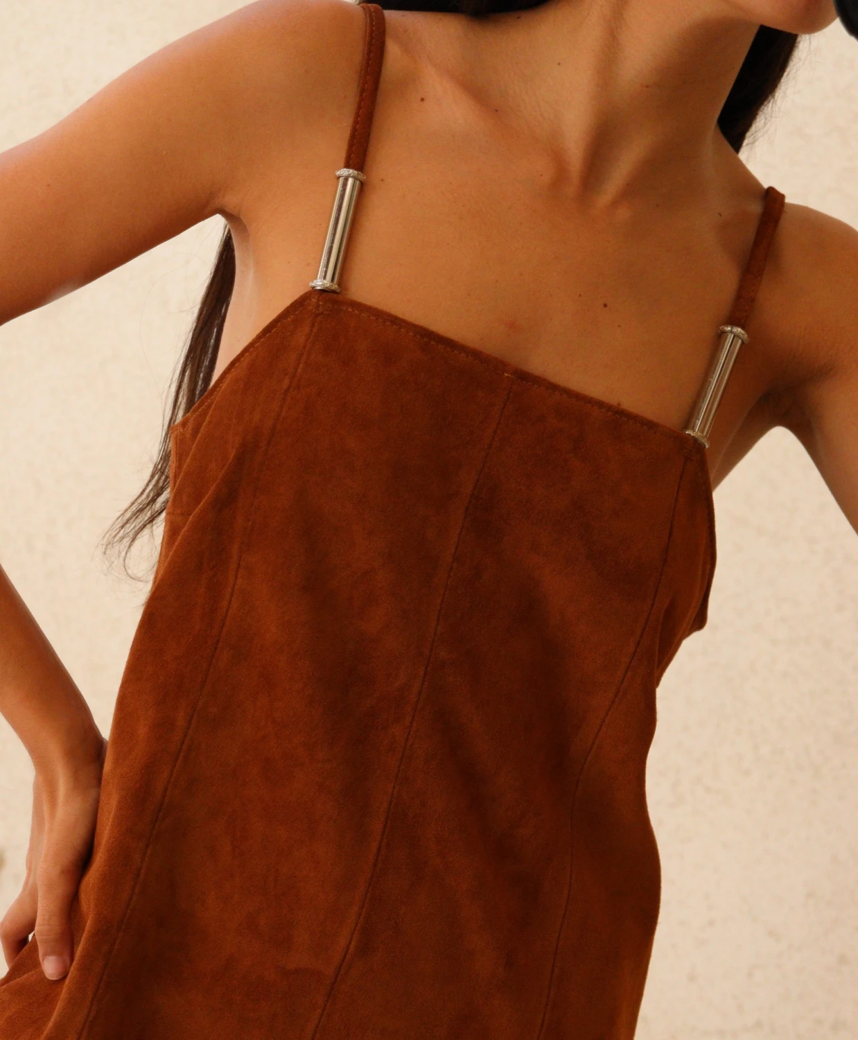 Mini Leather Dress