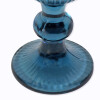 COPA DE VIDRIO AZUL 150ML Unica