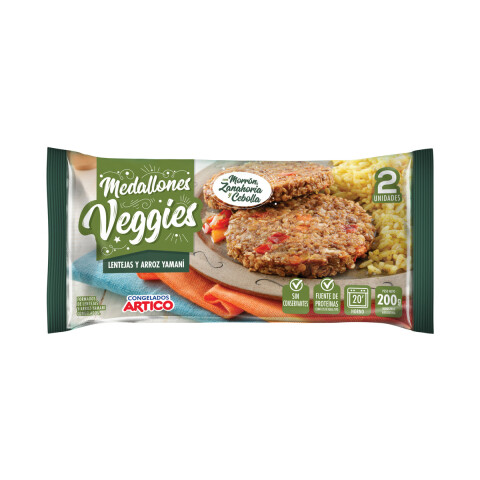 MEDALLON DE LENTEJAS Y ARROZ - 200 GRS Medallon De Lentejas Y Arroz - 200 Grs