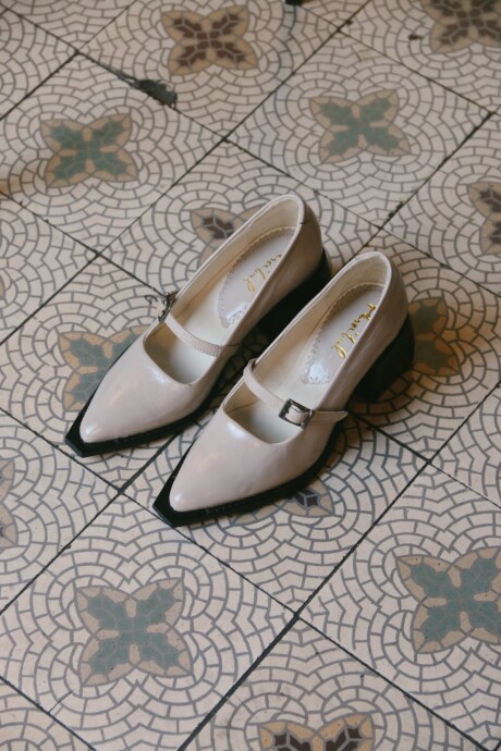 Mocasín Viena Visón Charol Mocasín Viena Visón Charol