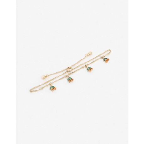 Pulsera Flexible Cherry Dorado