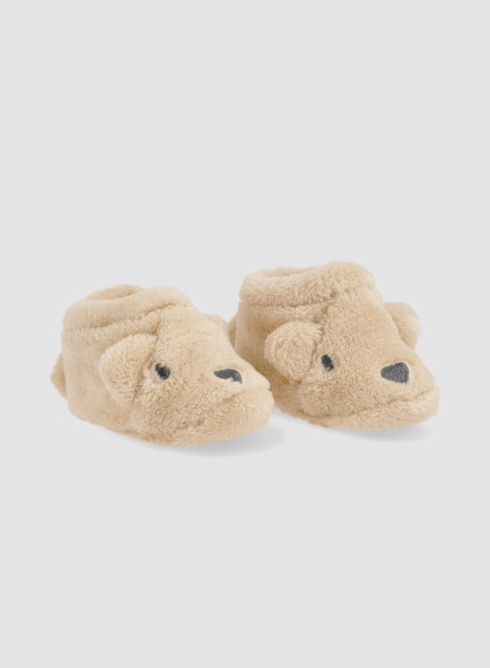 Pantufla osito Beige