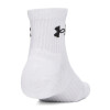 Medias UA Performance Cotton 3p Qtr Hombre 6009686-100 Blanco
