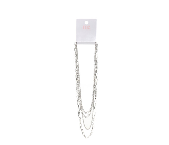 Collar de Mujer Miss Carol mutliples cadenas Plateado