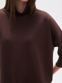 Polera Ombus Chocolate