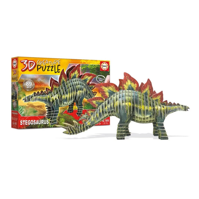 Juego De Mesa Puzzle 3d Educa Dinosaurio Stegosaurus Juego De Mesa Puzzle 3d Educa Dinosaurio Stegosaurus