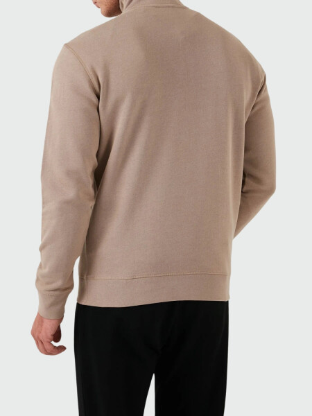 BOSS - Sudadera Pullover Sweatshirt Beige