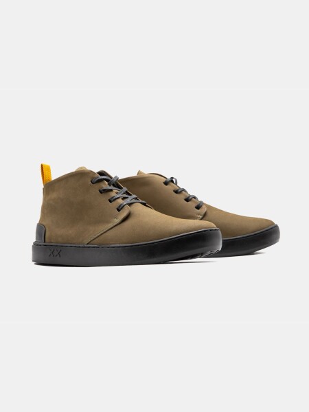 SHOES GECKO NOBUCK VERDE