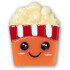 Jibbitz Cutesy Popcorn Bucket Multicolor