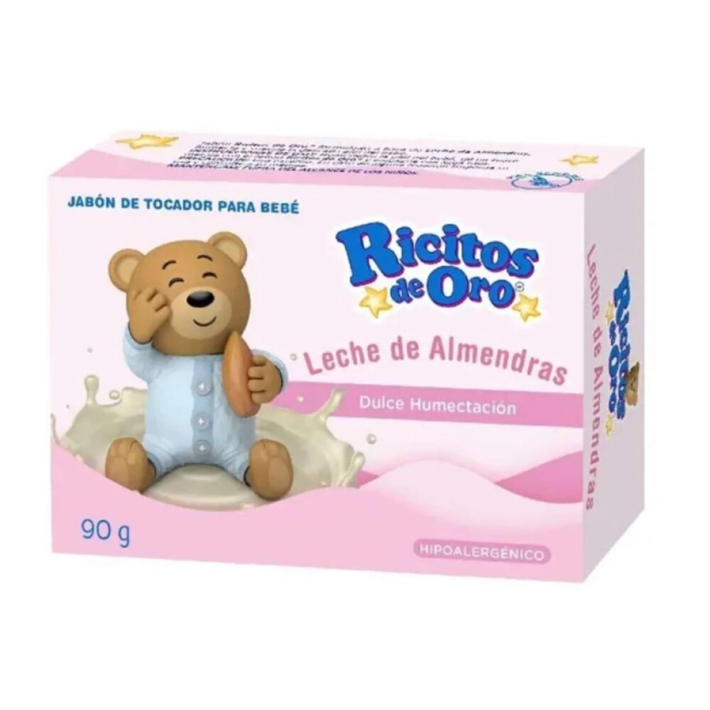 RICITOS LECHE DE ALMENDRAS JABÓN 90GR única