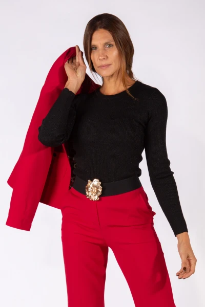 Sweater Gleam Negro