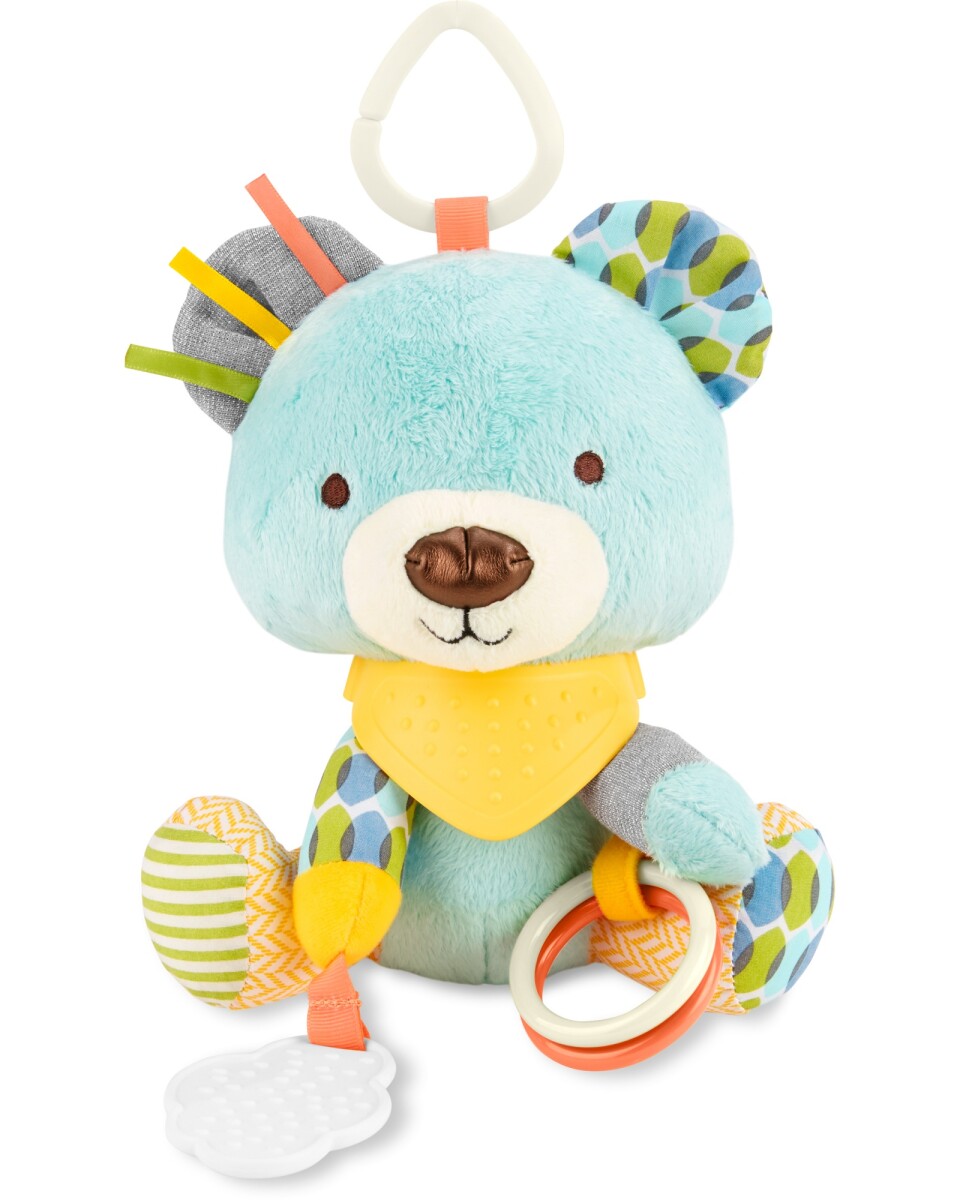 Peluche colgante multisensorial, diseño oso 