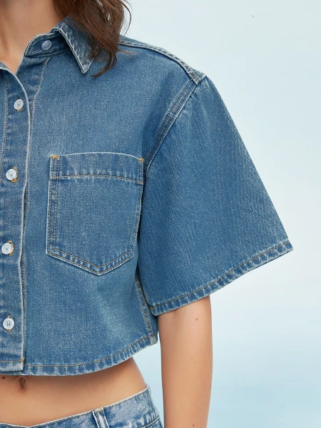 CAMISA OASIS AZUL