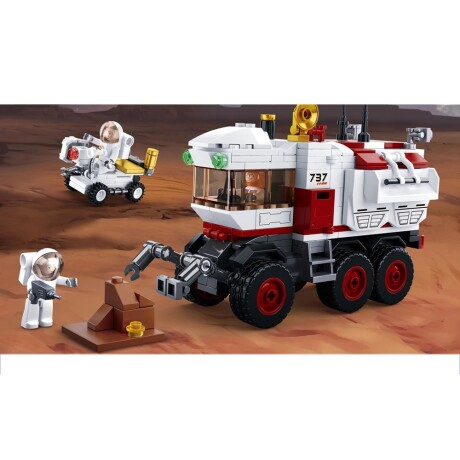 Bloques de Construcción Sluban Explorador a Marte 354Pzs Blanco
