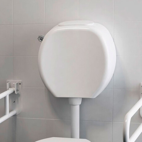 DEPOSITO DE COLGAR ESPACIO BLANCO BRILLO LOZA SANITARIA BAÑO 000