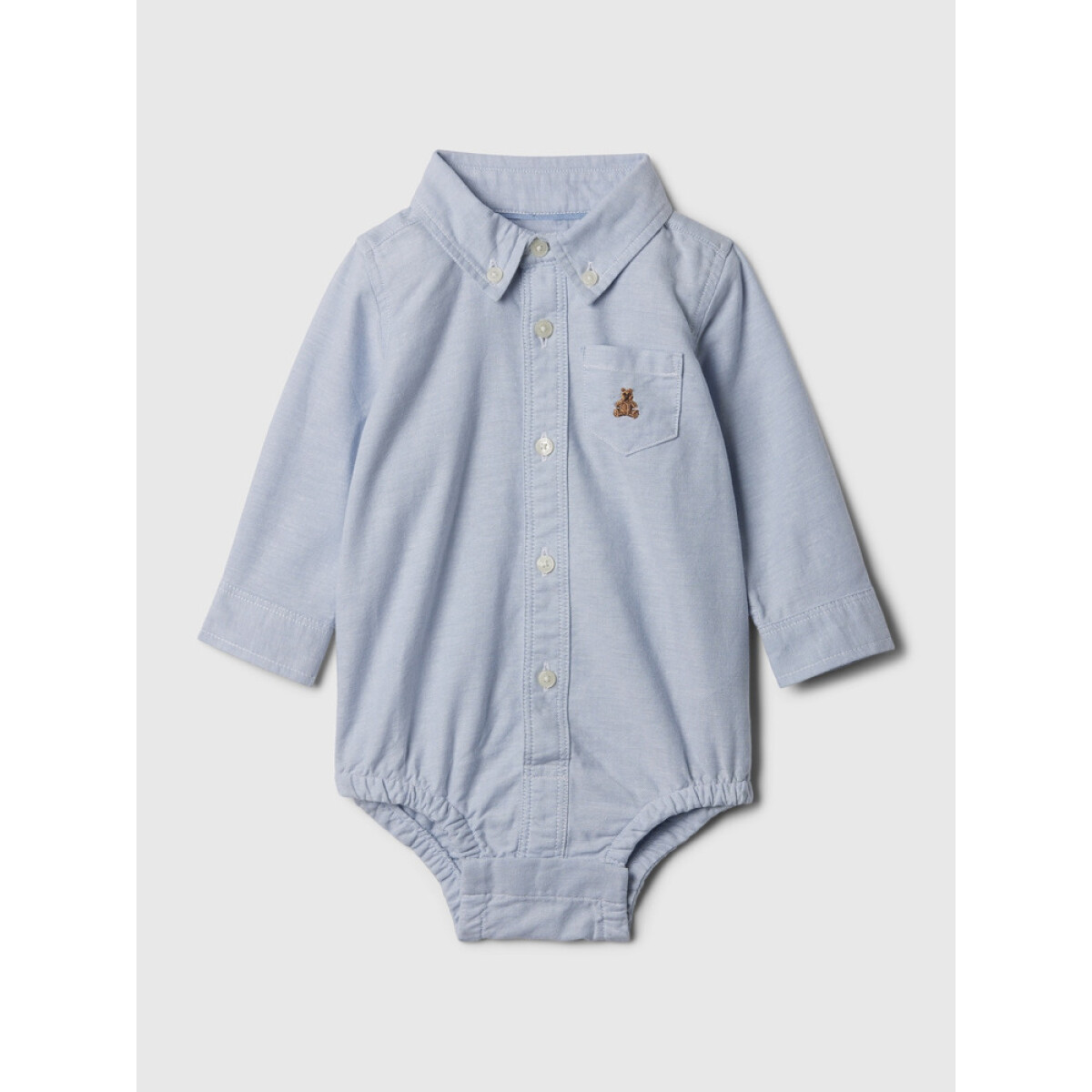 FRCH LS OXFORD BS - Light Blue 