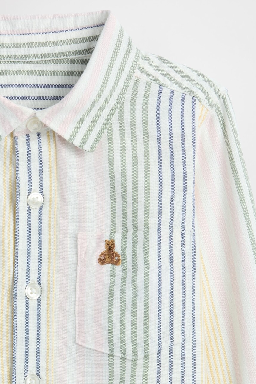 Camisa Oxford Toddler Niño Sp Multi Stripe Sp25