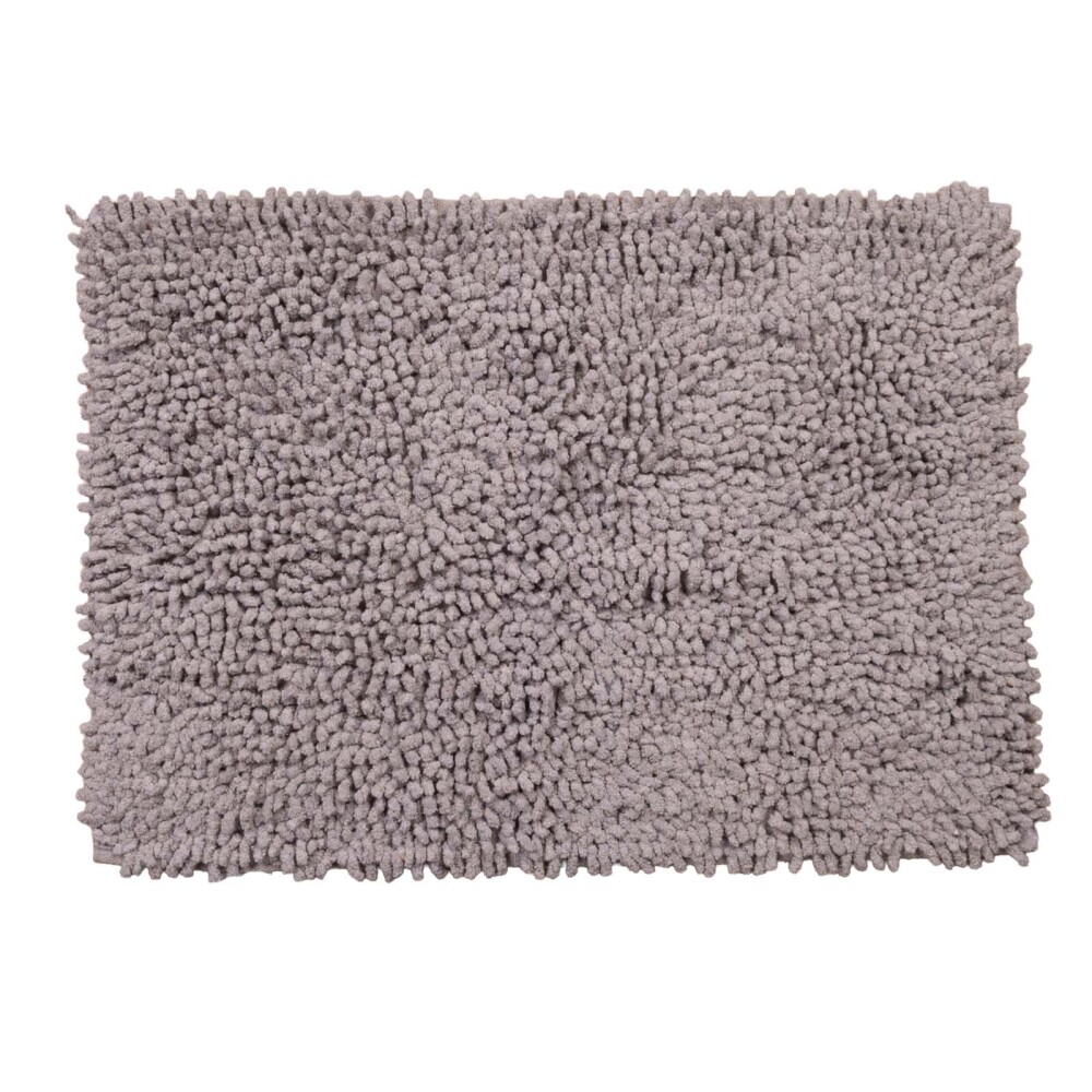 LOOP ALGODON GRIS ALFOMBRA DE BAÑO GRISCLAR