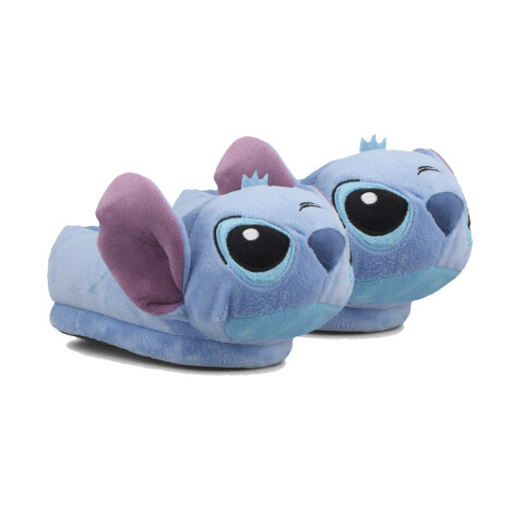 Pantufla Infantil Stitch con Forma 3D Talle 28 al 33 U