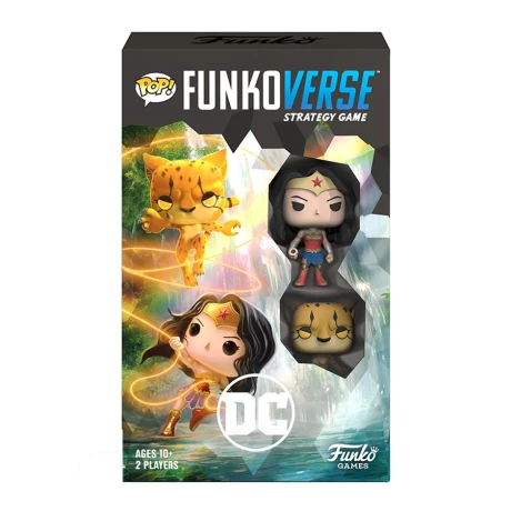 Funkoverse Strategy Game - DC Pack de 2 [Inglés] Funkoverse Strategy Game - DC Pack de 2 [Inglés]