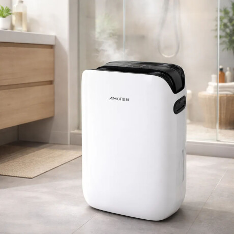 Deshumidificador 20L Bajo Consumo Protección Humedad Calidad Blanco