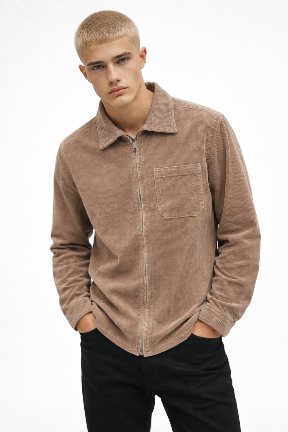 Sobrecamisa Surf Caqui