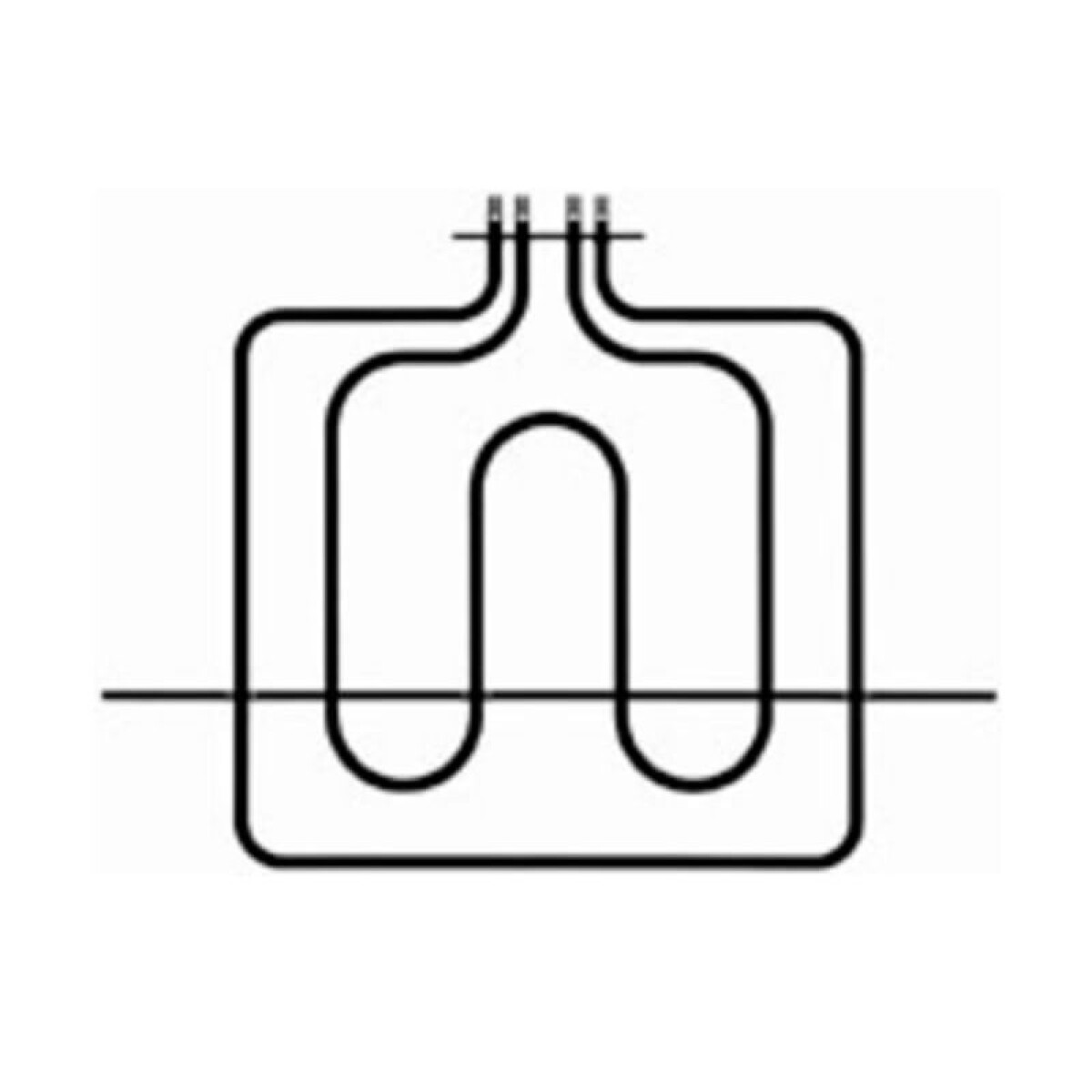 Resistencia Doble W 1200/1500, 33x35 cm, Italia 