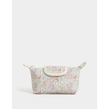Porta Cosméticos Estampado Flores