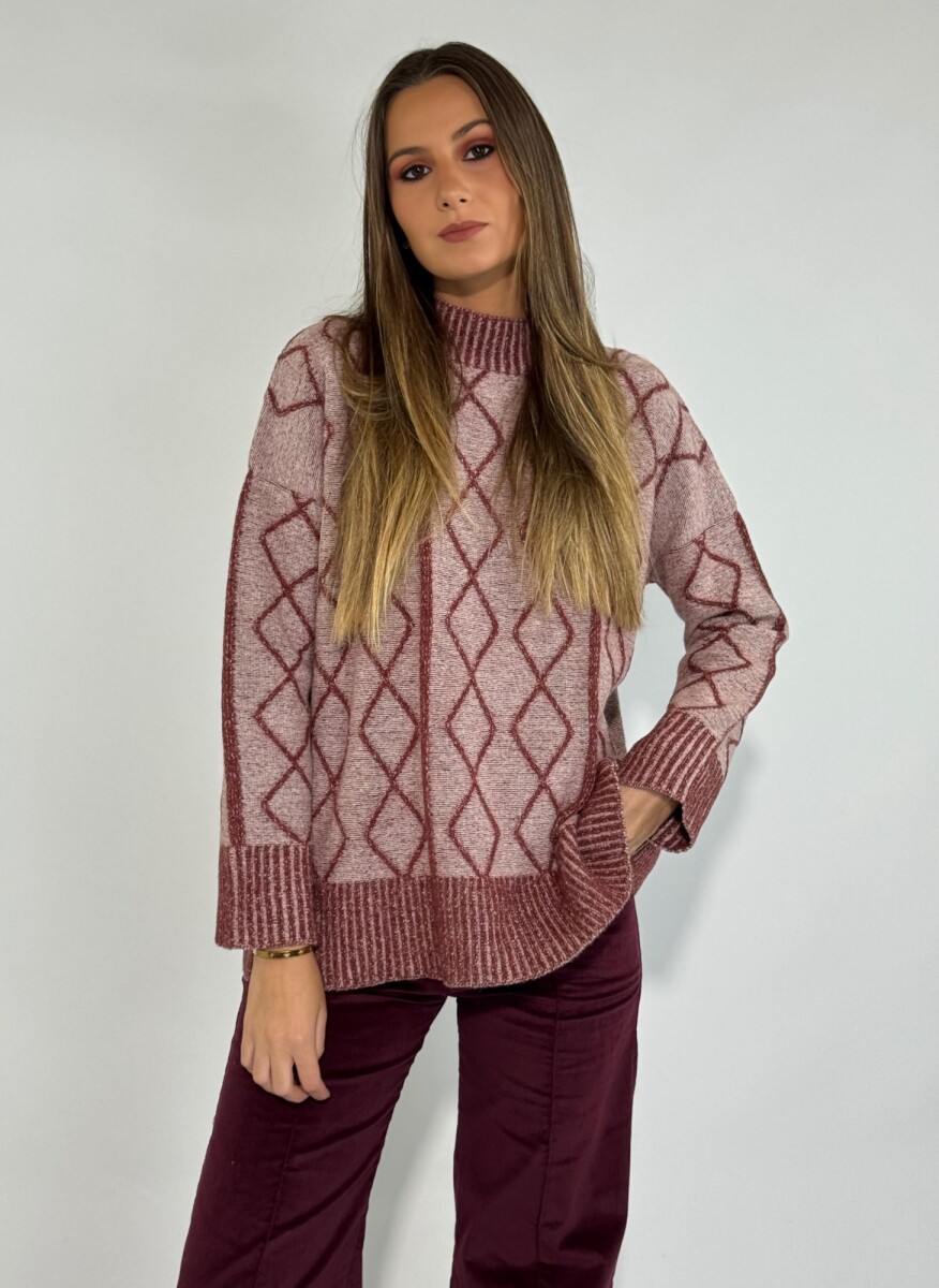 SWEATER RINGO - ROSA 