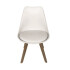 SILLA EAMES CON ASIENTO ACOLCHONADO BLANCA SILLA EAMES CON ASIENTO ACOLCHONADO BLANCA