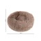 Cama tipo dona para Perro/Gato 80 cm Marrón