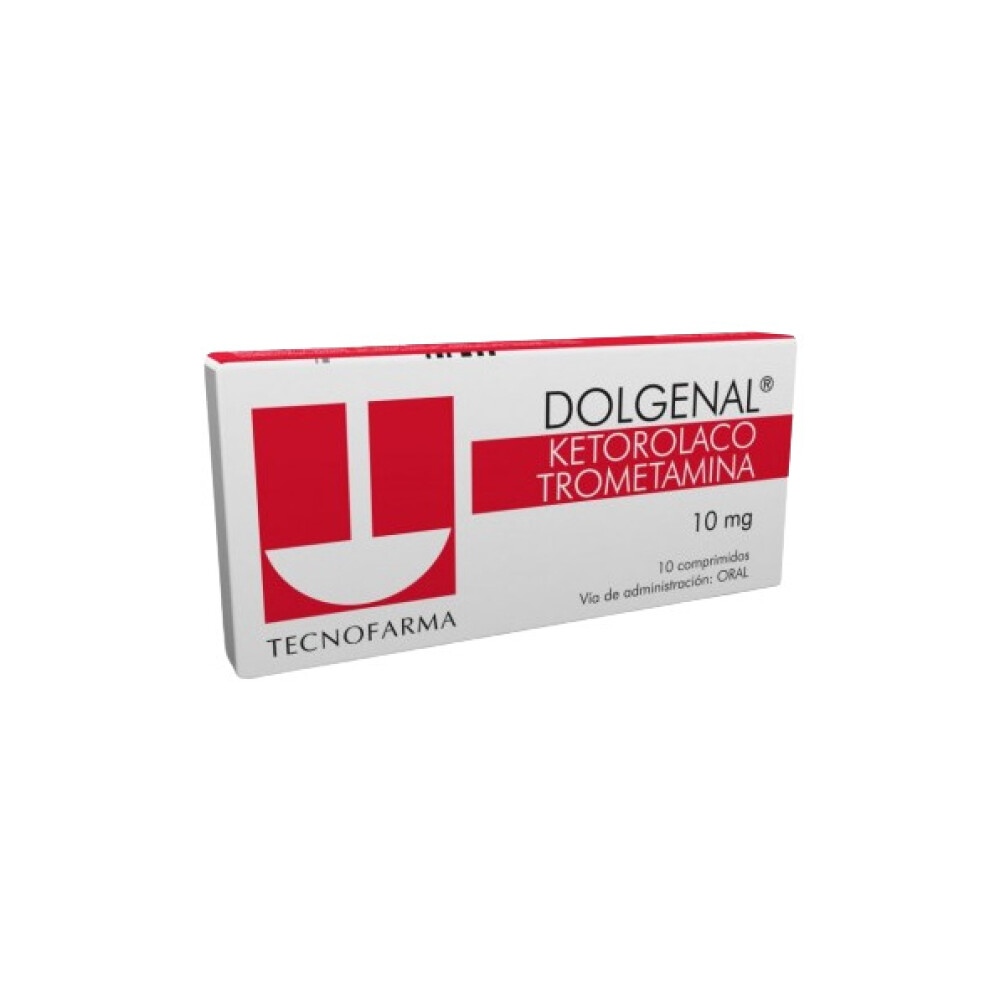 DOLGENAL 10 MG. CJ X 30 COMPRIMIDOS única