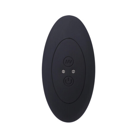 A Play Expander Plug Anal Vibrador con Control Negro