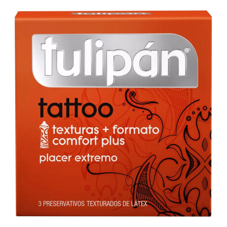 Preservativo Tulipán Tattoo Preservativo Tulipán Tattoo