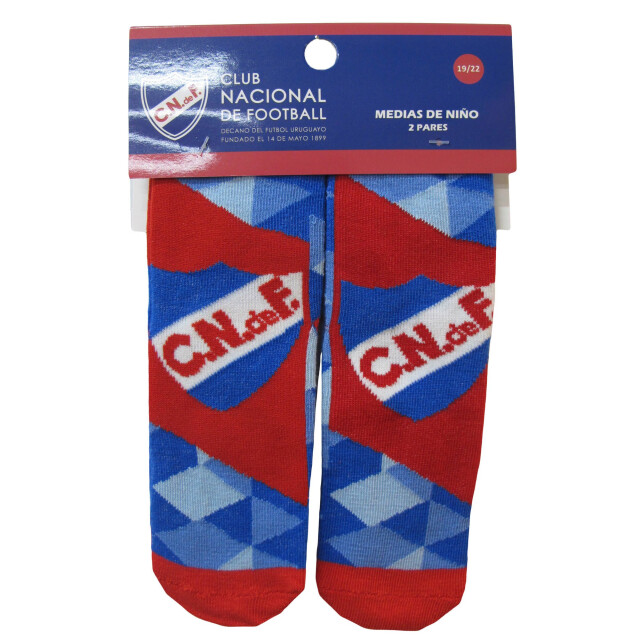 Medias Infantiles Nacional x2 Multicolor