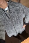 Campera agua reversible Negra con blanco