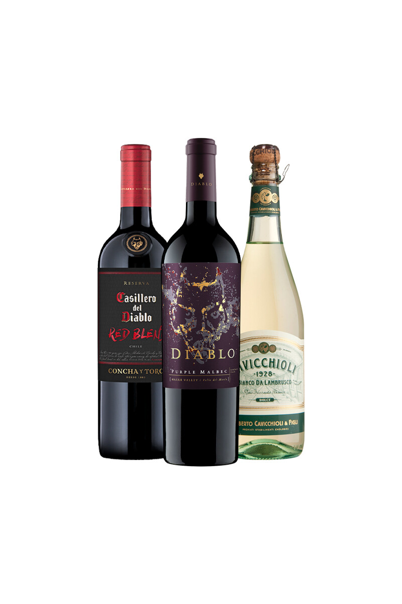 Pack Bacán Selección Nostalgia - Party Night x3 vinos 