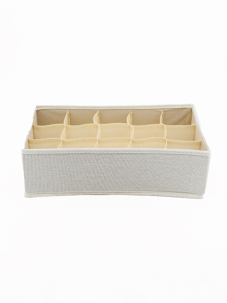 CAJA ORGANIZADORA ROPA INTERIOR NATURAL