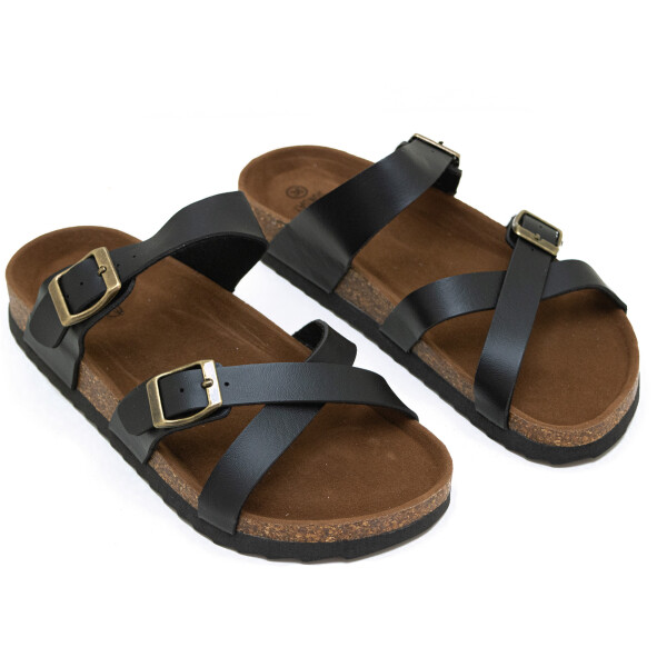 Sandalias Chill Sunday de Mujer - YF01W Negro