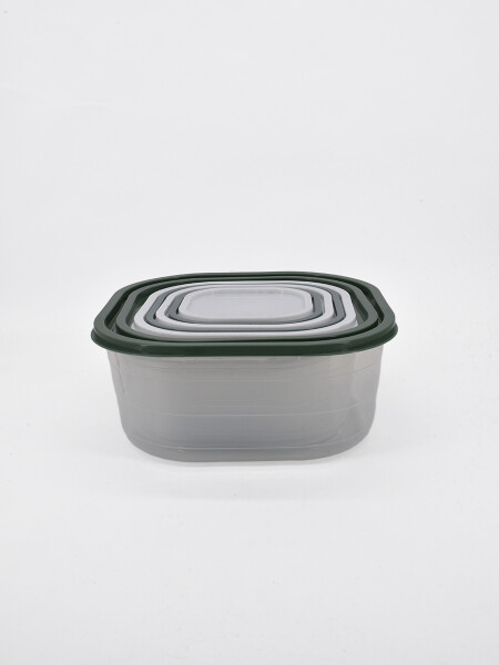 CONTENEDOR ALIMENTOS PACK X7 MULTICOLOR.