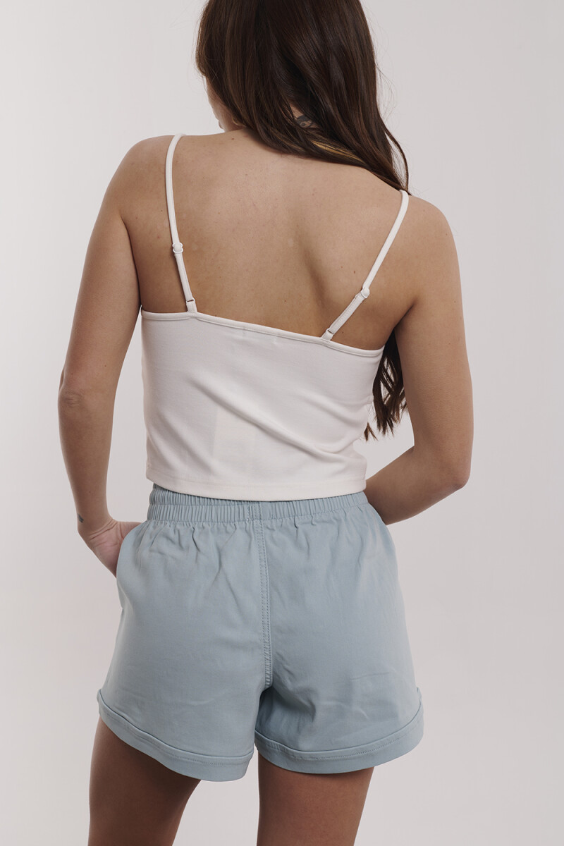 SHORT JEAN NEUZA VERDE AGUA