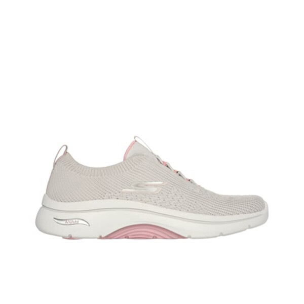 Championes Go Walk Arch Fit Taupe/pink