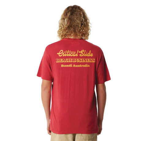 Remera Critical Slide Business Rojo