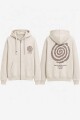 CAMPERA CANGURO C/FELPA SOUTH BEACH 9166 Beige